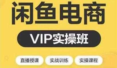 图片[1]-闲鱼副业项目月入过万进阶课程，教你掌握闲鱼电商所需的各项技能-课程网